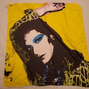 DVF Diane Von Furstenburg Large Silk Scarf Andy Warhol image